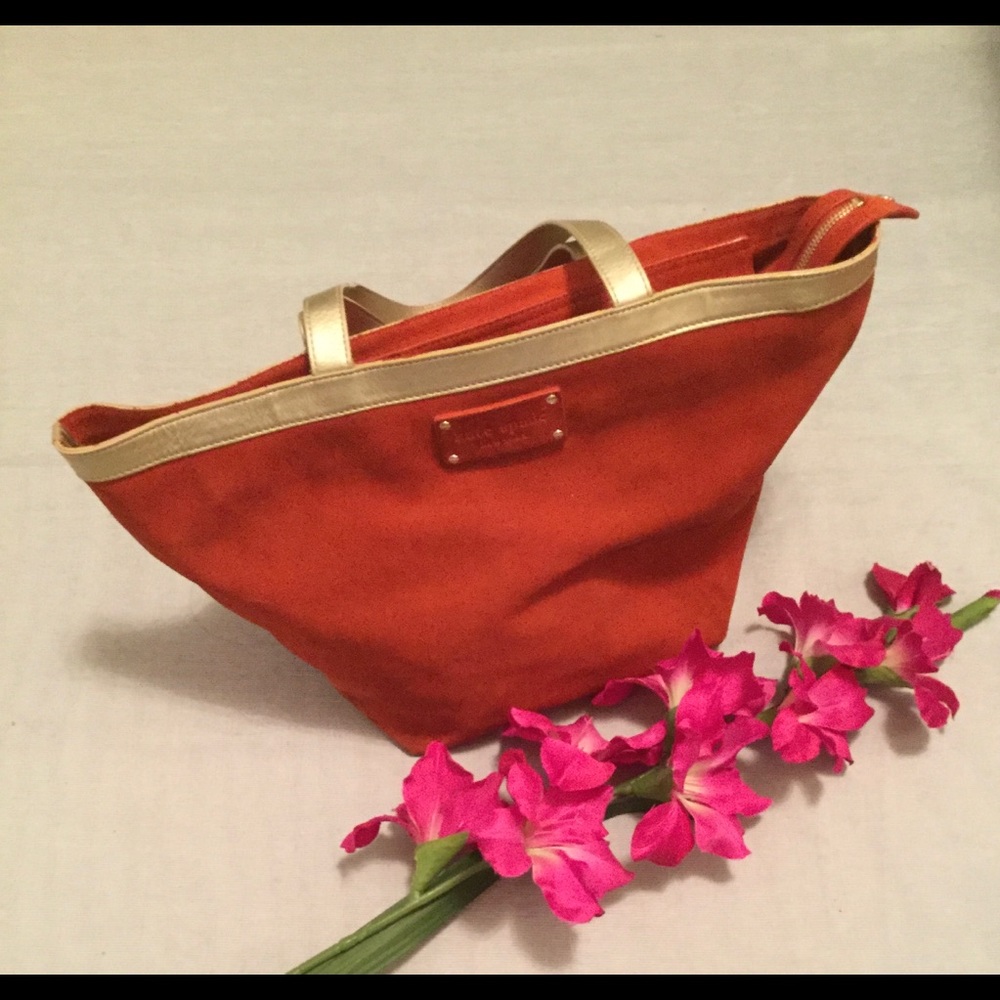 Kate Spade suede bag - Picture 3 of 7
